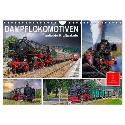 Dampflokomotiven - geliebte Kraftpakete (Wandkalender 2027 DIN A4 quer), CALVENDO Monatskalender