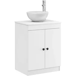 vidaXL, Badezimmerschrank, Badezimmer-Waschtisch