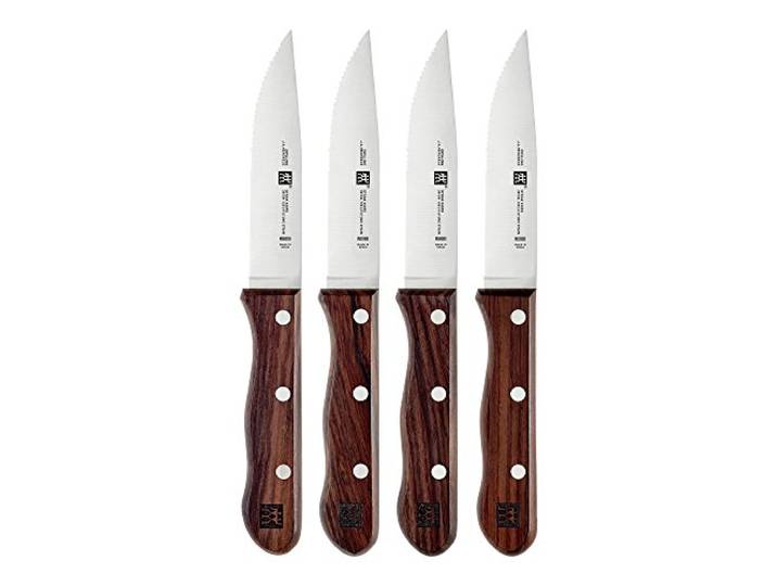 ZWILLING J.A. Henckels Steakmesser-Set, braun/Edelstahl