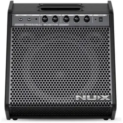NUX Schlagzeug-Verstärker NPA-100 E-Drum Monitor mit Kabel (Bass, Gitarre, Keyboard, 120 W), Instrumentenverstärker, Schwarz