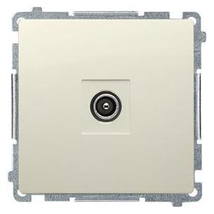Kontakt Simon Simon Basic RTV-Antennendose beige (BMAK3.01 (WMUA-03000x-9013)