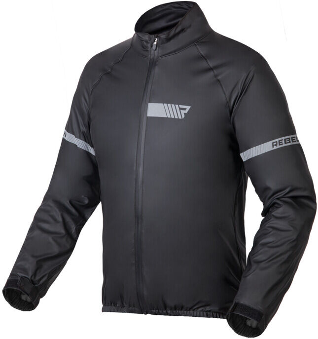 Giacca Moto Antipioggia Rebelhorn OCEAN Nero taglia M