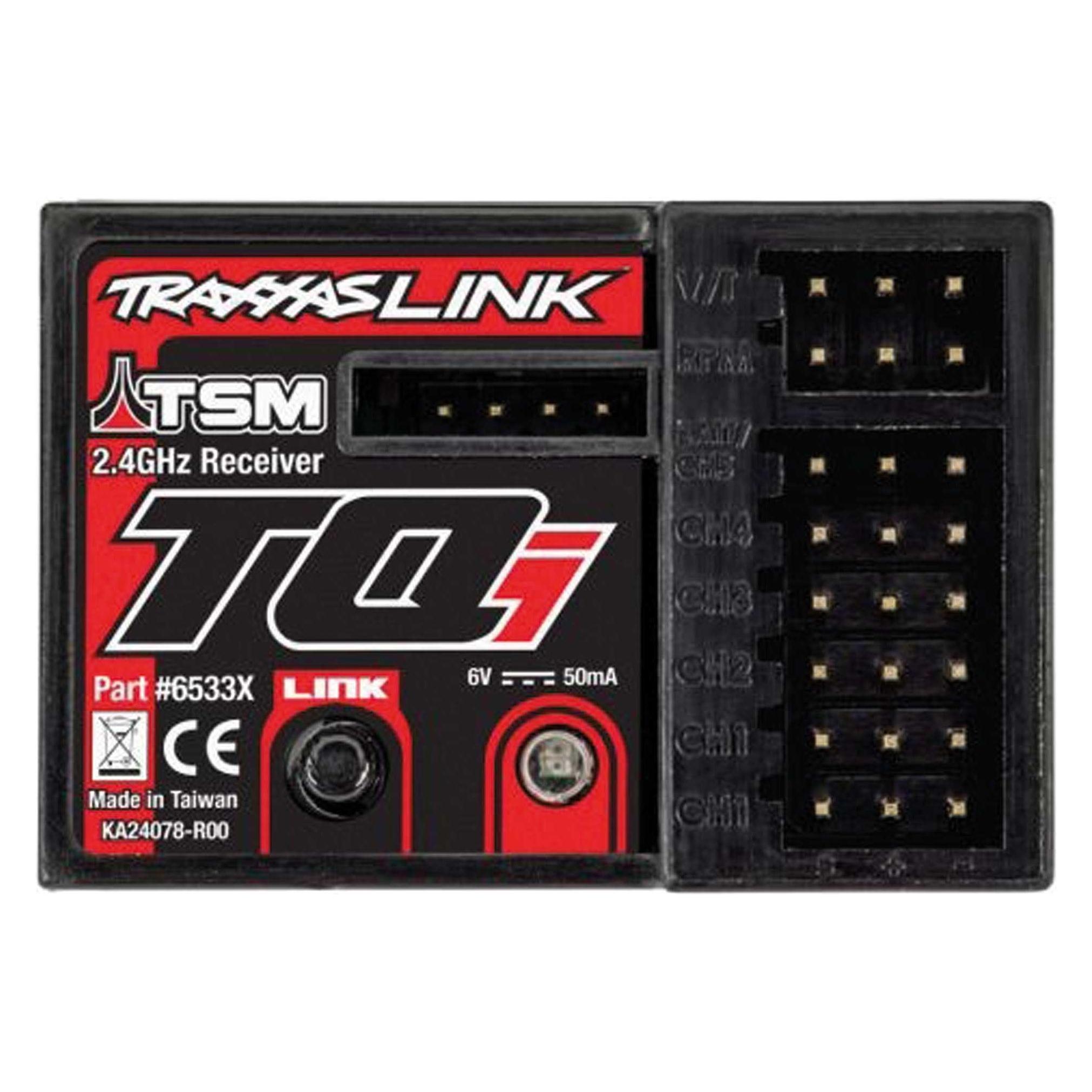 Traxxas TQi Empfänger 5-Kanal Telemetrie 2.4GHz (TRX6533X)