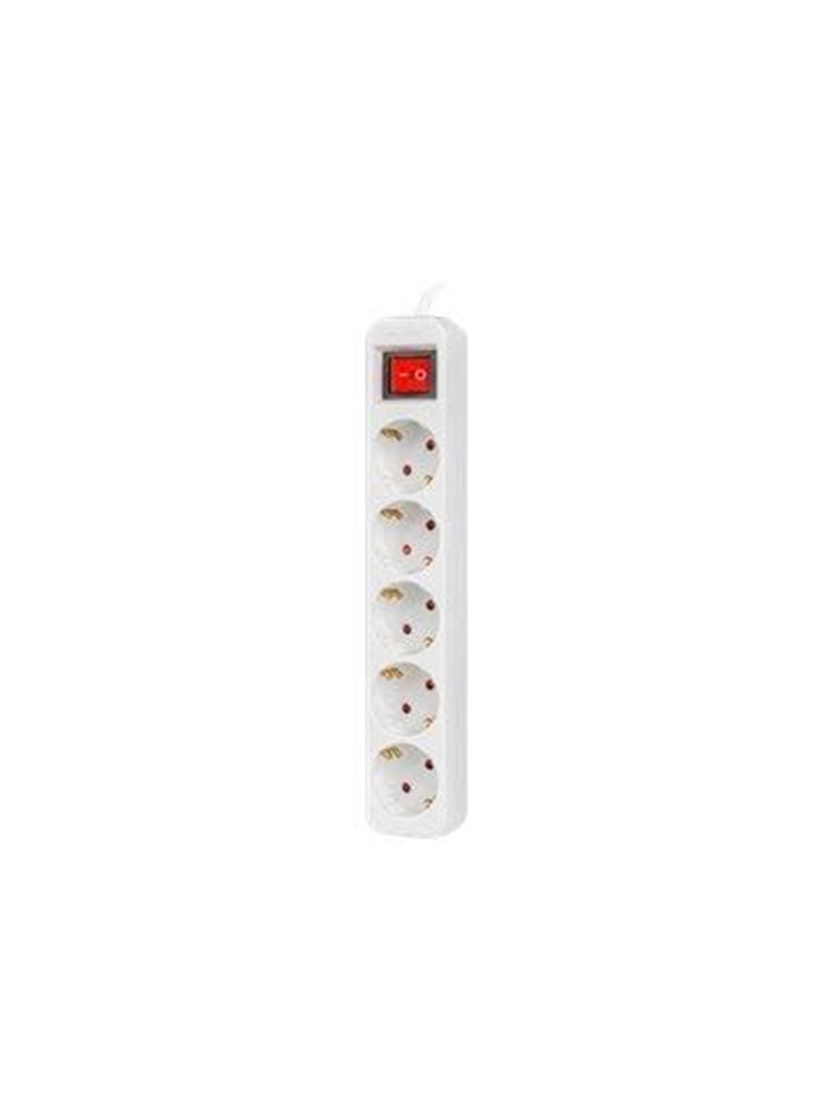 Lanberg PS1-05F-0300-W - power strip - 2500 Watt