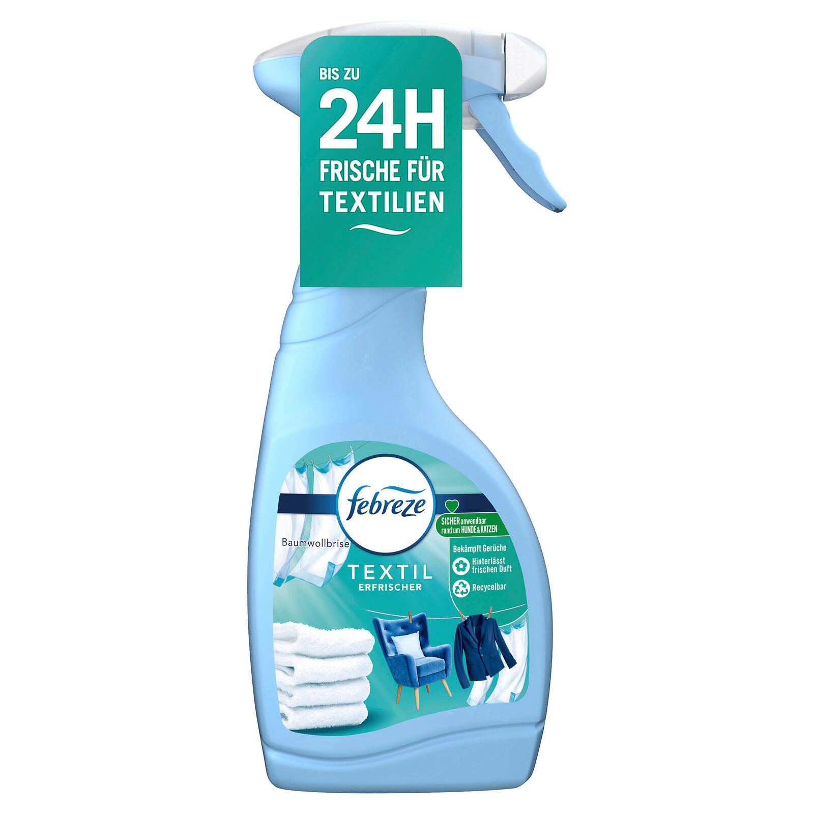 febreze Baumwollbrise Textilerfrischer 0,5 l 8700216331326