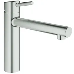 Grohe Spültischarmatur Concetto 31128DC1 mittelhoher Auslauf, supersteel