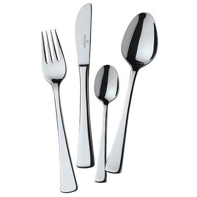 Besteck-Set "Caracas", silber (silberfarben), 30 Stk., Chromnickelstahl 18/10, PICARD & WIELPÜTZ SOLINGEN, Essbesteck-Sets, modern
