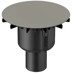 Bette BetteAir Ab-/Überlaufgarnitur B599-416 stone, für Duschfliese