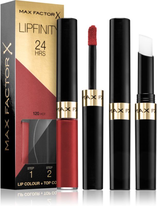 Max Factor Lipfinity Lip Colour Langtidsholdbar læbestift Med balsam Skygge 120 Hot