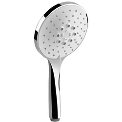 Gessi Origini Antikalk-Handbrause, mit weißem Einsatz, 3-Strahl, 14376031, Farbe: Chrom