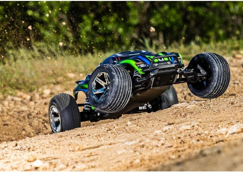Traxxas Rustler 1:10 BL-2s kant-en-klaar model oranje