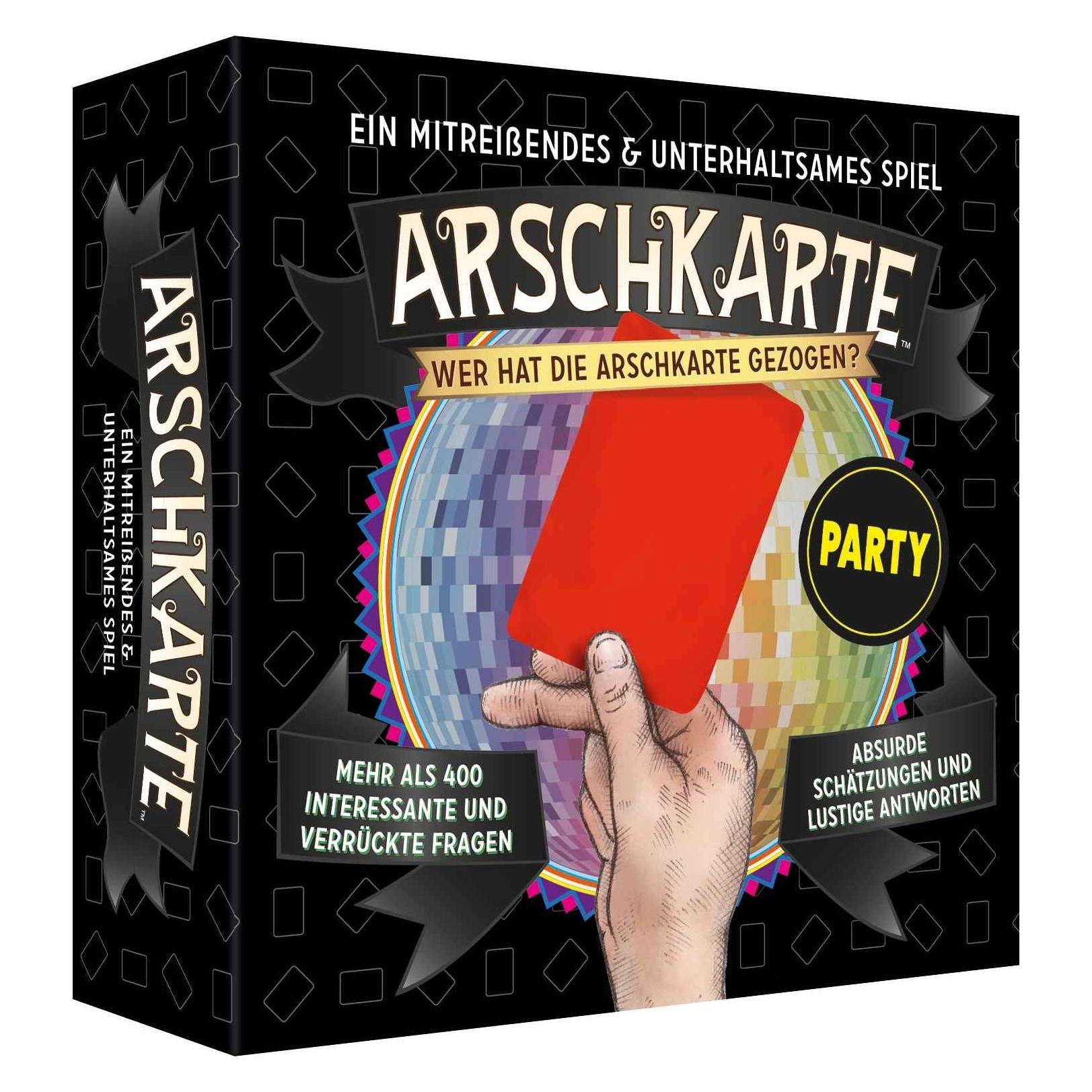 Pegasus Arschkarte Wer hat die Arschkarte gezogen? *Party-Edition* (Deutsch, 2 - 10 Spieler) (KYL43048)