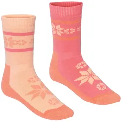 Kari Traa, Damen, Sportsocken, Rusa Sock 2Pk (39 - 41), Mehrfarbig, Rosa
