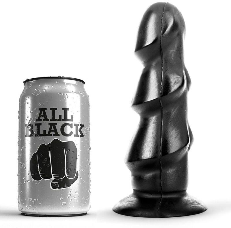 dildo all black 17cm