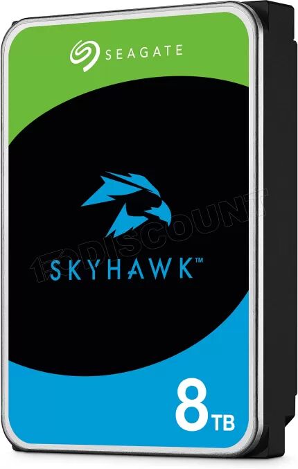 Disque Dur 3,5" Seagate SkyHawk 8To 256Mo - S-ATA