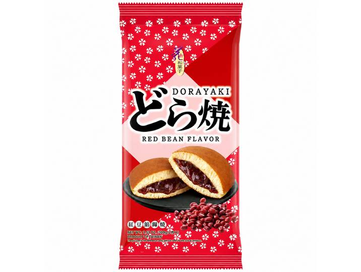 Love &amp; Love Gâteau dorayaki fourré saveur haricot rouge 165 g (3 pièces)