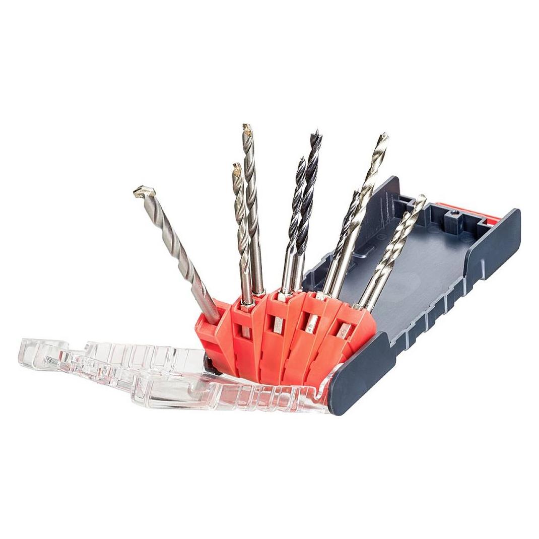 kwb Kombi Bohrer E6.3 9tlg PWRBOX (3 mm, 4 mm, 5 mm, 6 mm, 8 mm) (109155)