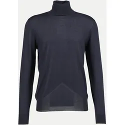 Rollkragenpullover aus Kaschmir Blau 52
