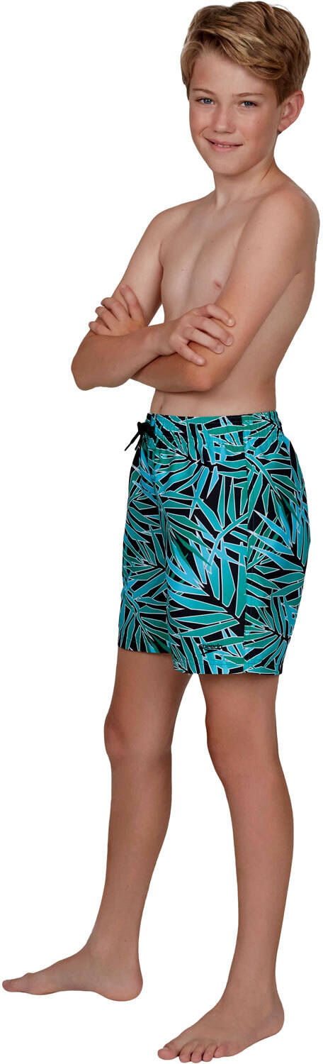 Speedo junglerain 15 ws jm bañador playa niño Negro