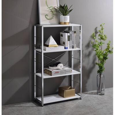 CDecor Anderson 4-Tier Rectangular Bookshelf