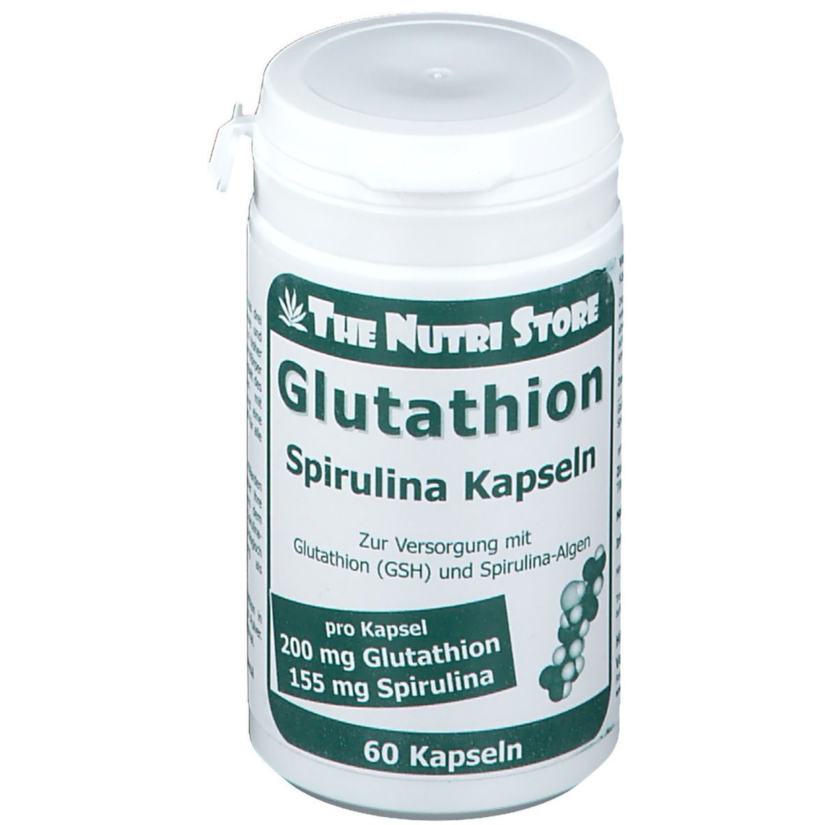 Glutathion 200 mg+Spirulina Kapseln 60 St