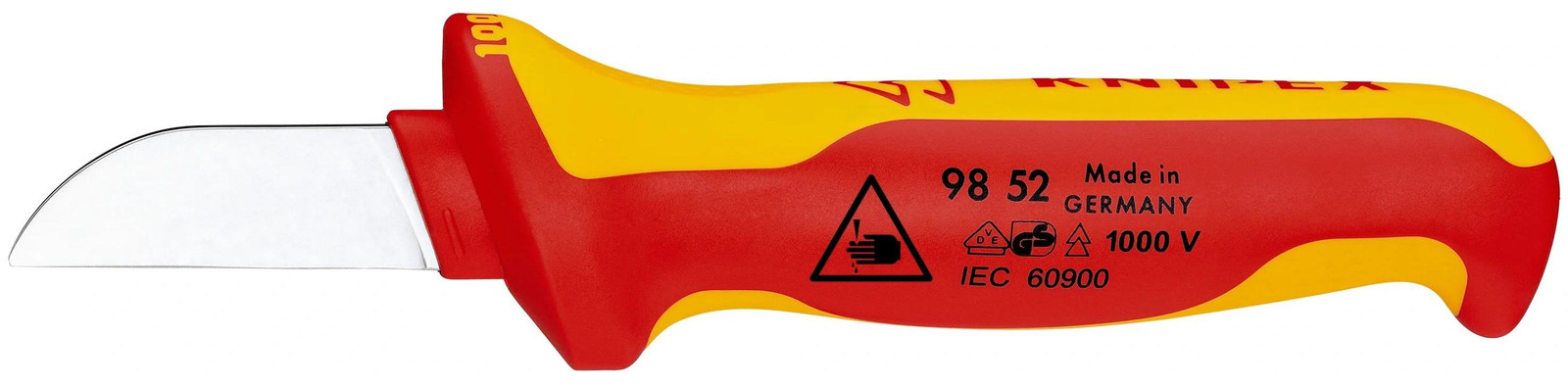 Knipex VDE kabelmes met beschermkap, 180 mm
