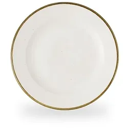 Churchill Stonecast Barley White Profile Plate 9 1/8"