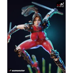 Crimson Shadow Kunoichi | ESMonster 1:12 nsfw