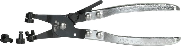 Swstahl Feststellzange, Schlauchschelle Federbandzange, Gerade 61760l