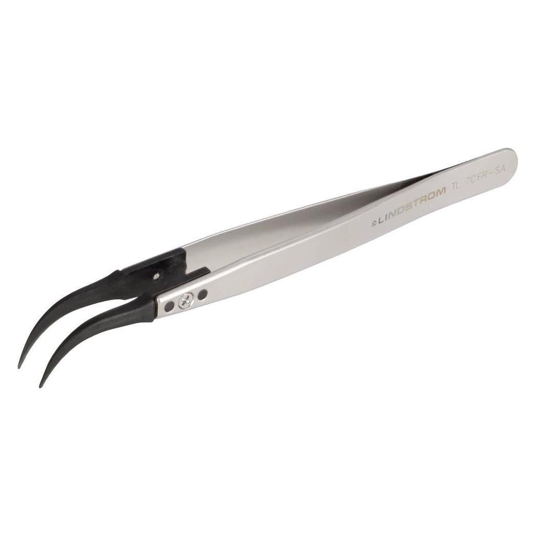 Lindstrom Lindström TL 7CFR-SA ESD Pinzette 7CF Flach, gebogen 130 mm (TL 7CFR-SA)