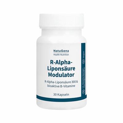 R-Alpha-Liponsäure 300+B12+Folsäure+Biotin Kapseln 30 St