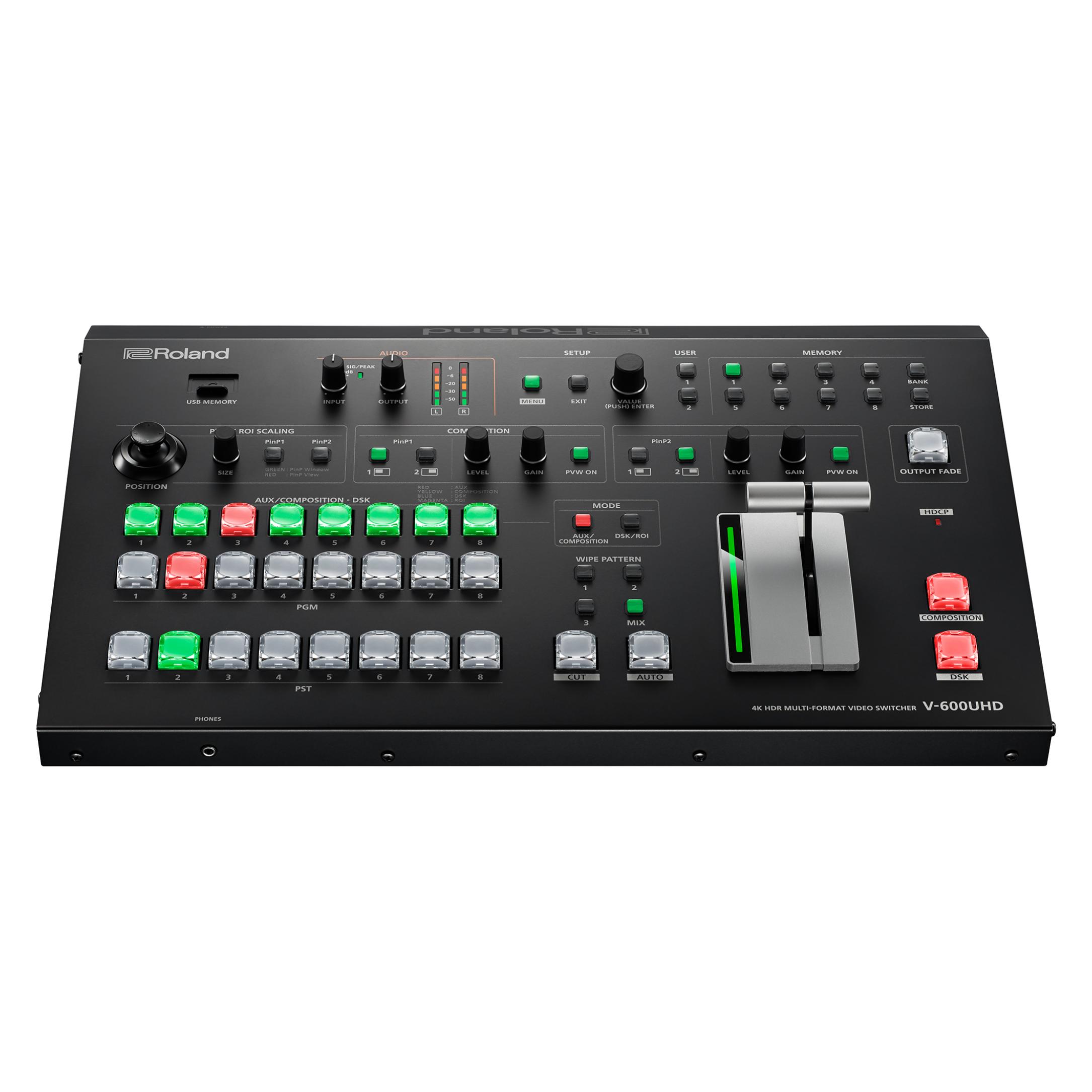 Roland 4k Hdr Multi-Format Video Switcher (V-600UHD)