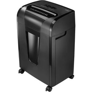 Hama Aktenvernichter 50590 Prime M100, mit Rollen, 11 Blatt, 20 Liter Behälter, 2x12 mm Partikelschnitt, P-5