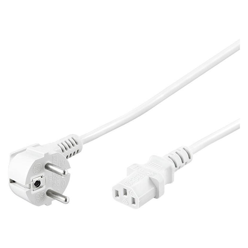 PremiumCord Power Cable 230V for Computer 1m White (1 m) (47351431)