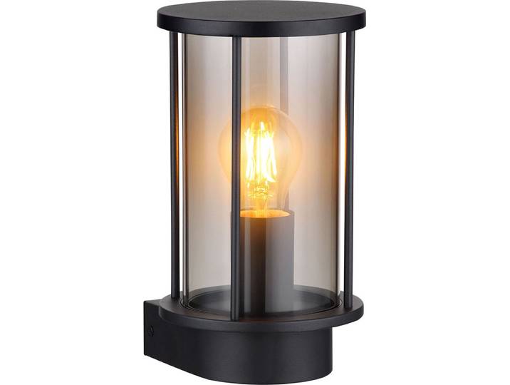 Globo wandlamp Gracey - zwart - metaal - 31360