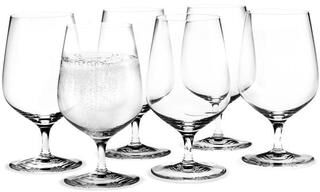 Holmegaard Cabernet Tumbler, Clear, 6 pcs. - 12.2 oz