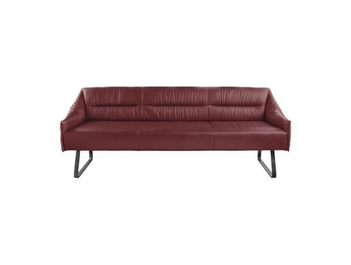 Musterring JustB! SP500 Sitzbank in Leder - Leder Z7711 rosso - 232 Modern, Zeitlos