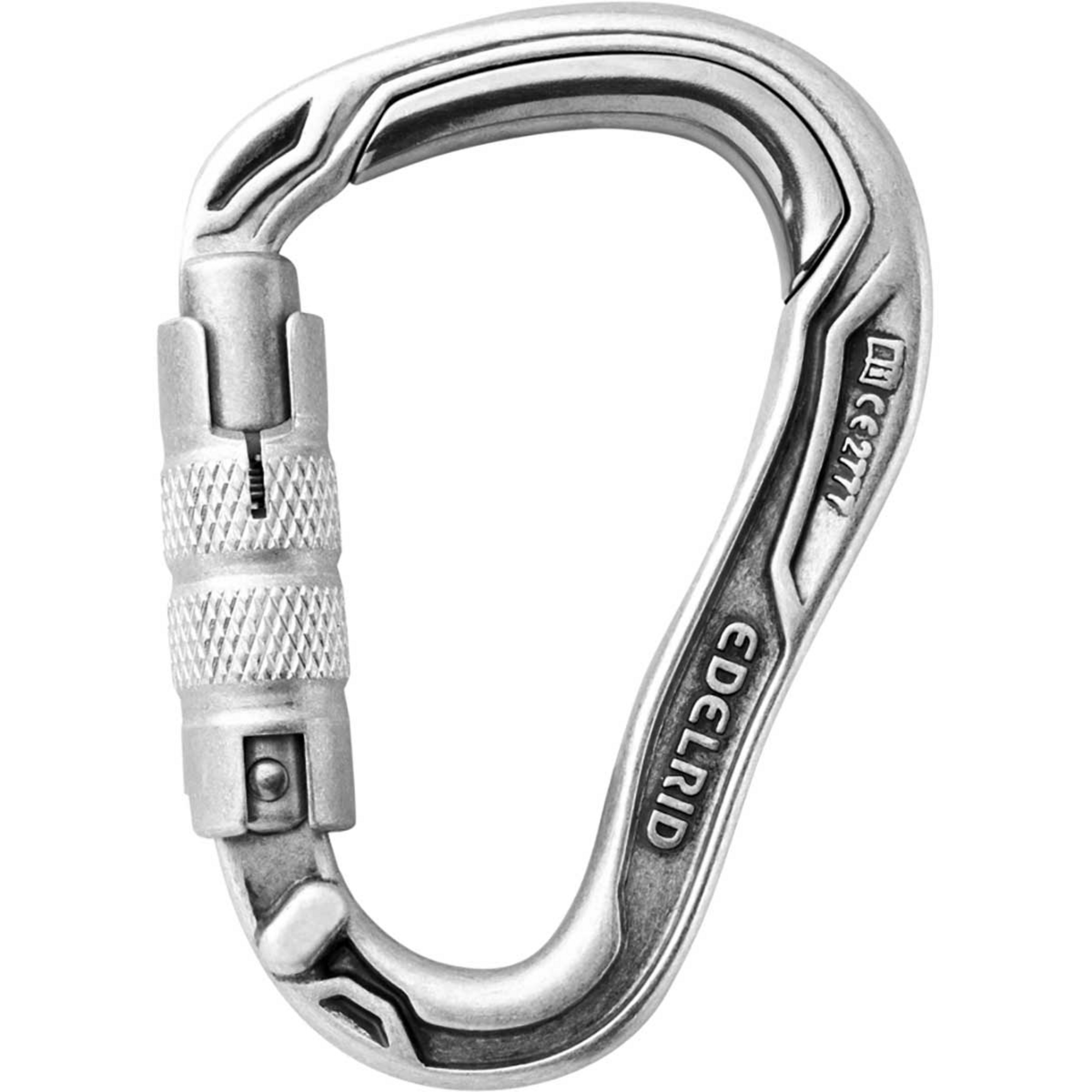 Edelrid HMS Bulletproof TripleKarabiner Karabiner silber Sportklettern