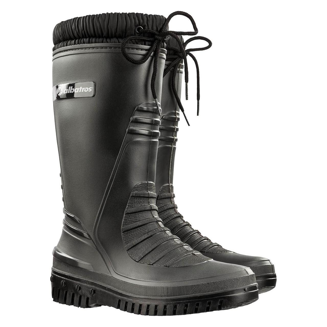Albatros ARKTIS Gefütterter Stiefel PVC 590180 grau (42) (590180-800)
