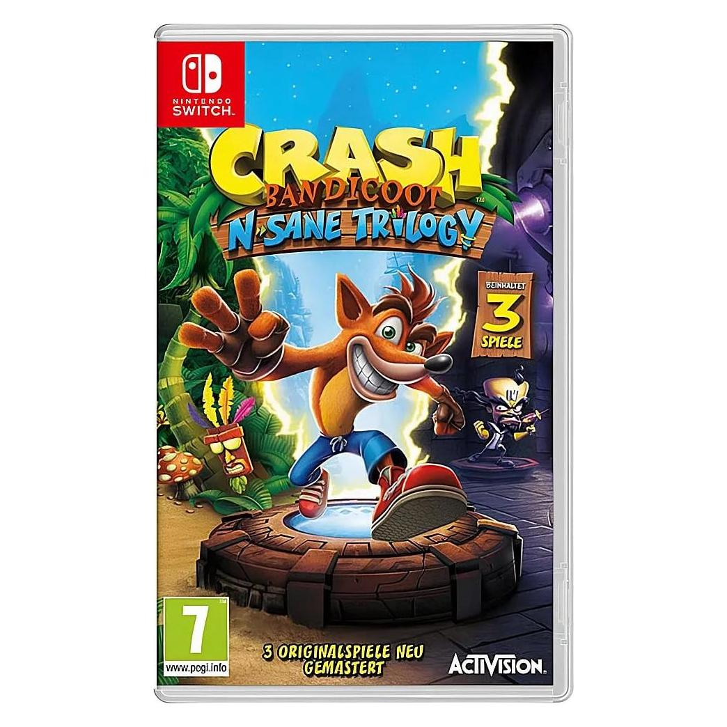 Activision Crash Bandicoot - N' Sane Trilogy (Switch, DE) (88199gm)