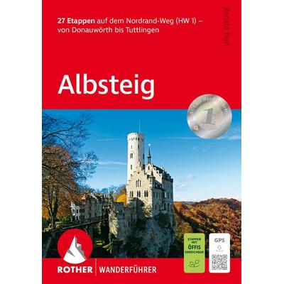 ROTHER Wanderführer Albsteig, Taschenbuch von Renate Florl, Rother Bergverlag, 978-3-7633-1419-5