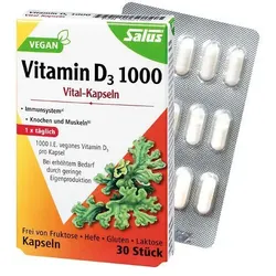 Vitamin D3 1000 Vegan Vital-Kapseln Salus 30 ST