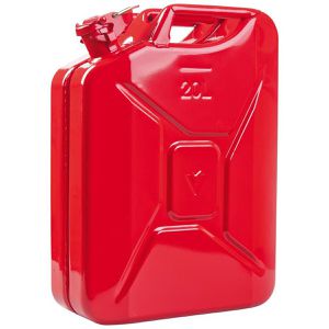 Valpro Benzinkanister 10129, 20 Liter, rot, aus Metall
