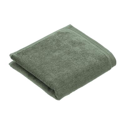 Handtücher VOSSEN "Detox Time", grün (detox grün), B:50cm L:100cm, Waffelpiqué, Baumwolle, Handtücher, Waffelpiqué Bordüren