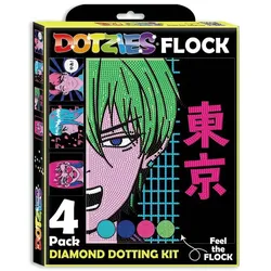 Diamond Dotz Diamond Dotting Kit Flock-Anime