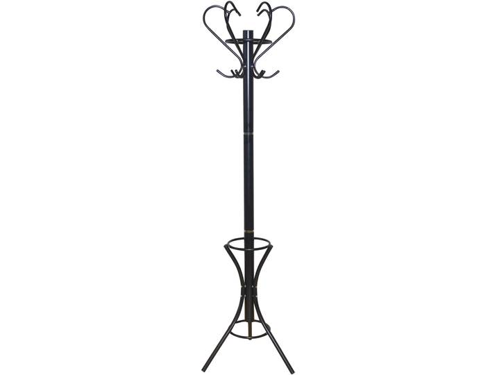 Kleiderständer, schwarz, H:178cm T:47cm Ø:47cm, Metall, HOFMANN LIVING AND MORE, Garderobenständer, Kleiderständer, Garderobenständer