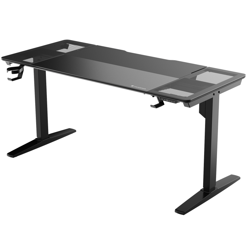 ThunderX3 LAB-X Gaming Tisch, höhenverstellbar - schwarz