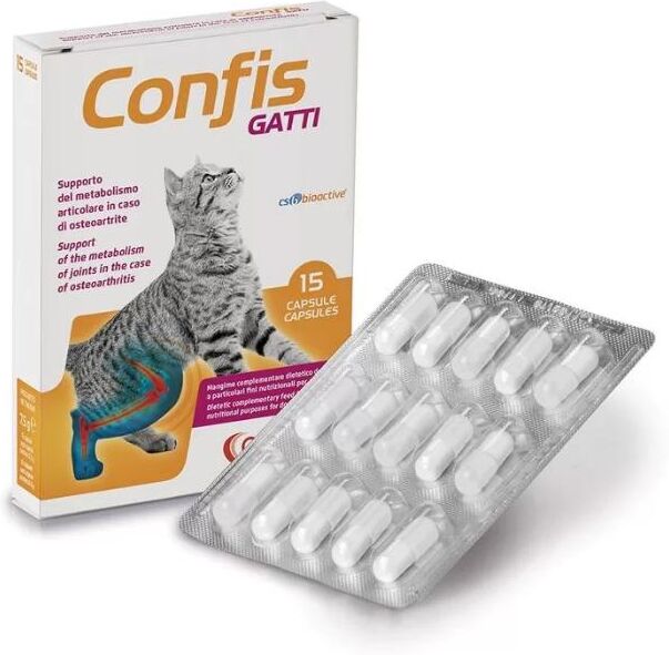 CANDIOLI Confis Mangime Complementare Dietetico per Gatti 15CP