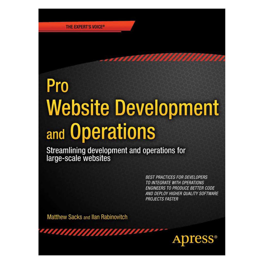 Springer Pro Website Development and Operations (Englisch, Softcover, Matthew Sacks) (9781430239697)