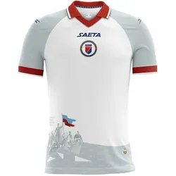 Saeta, Herren, Fussballtrikot, Auswärtstrikot Haiti Coupe du Monde 2026 (M), Weiss